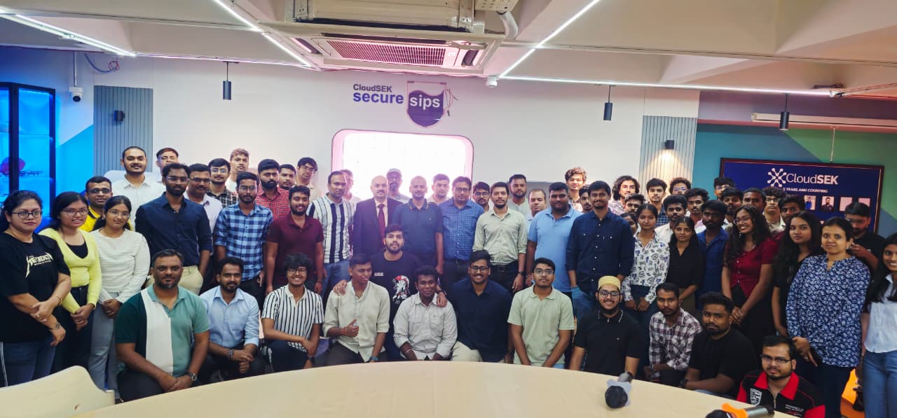 Placeholder photo of a speaker presenting at an AI-SEC Community event